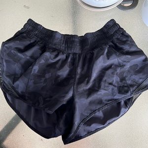 Lululemon Camo Running Shorts